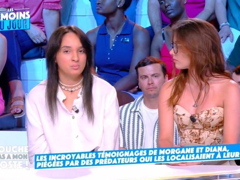 “He can see your location”, “there, I’m totally panicking”, Morgane and Diana pursued by predators to their homes thanks to AirTags, their chilling story in “TPMP”!