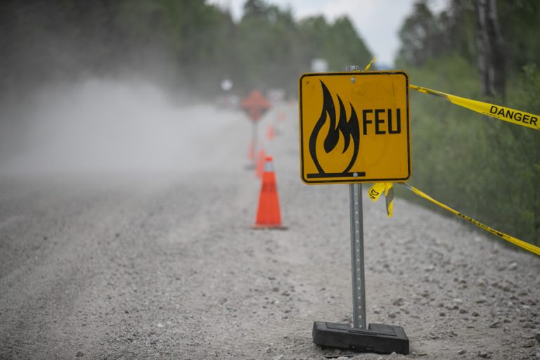 High fire risks |  Quebec asks to avoid trips to the forest