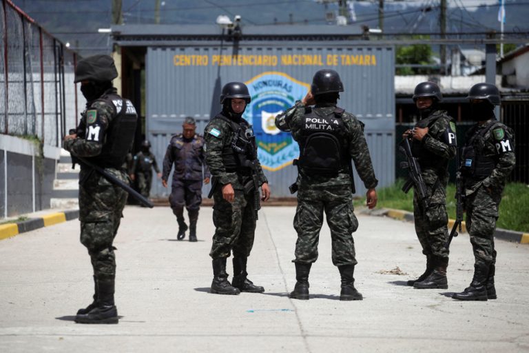 Honduras |  Military police launch operation to regain control of prisons