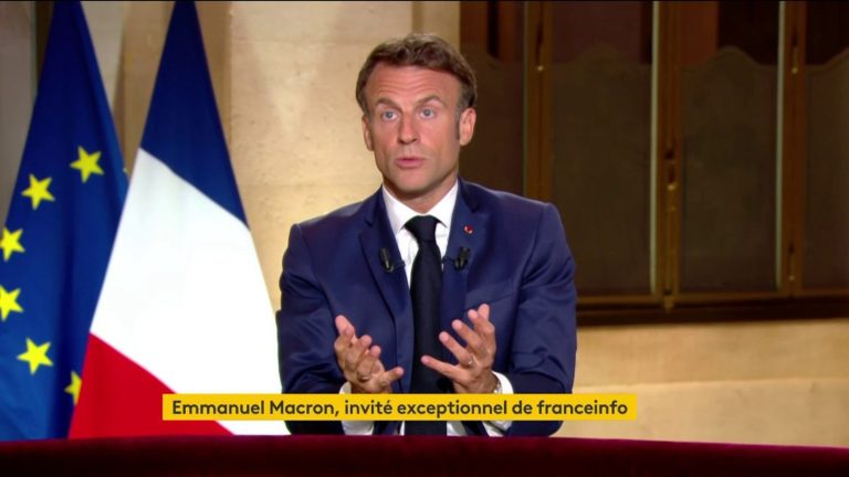 “I have no reason to call Vladimir Putin”, says Emmanuel Macron on franceinfo