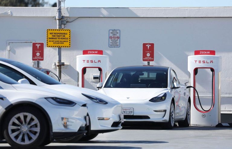 In the battle for charging stations, Tesla takes the lead