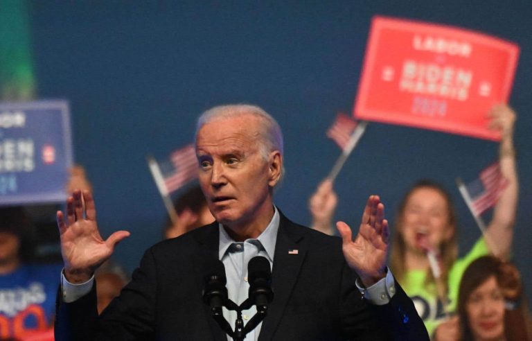 In the campaign, Biden touts his economic record and calls for more taxing the richest