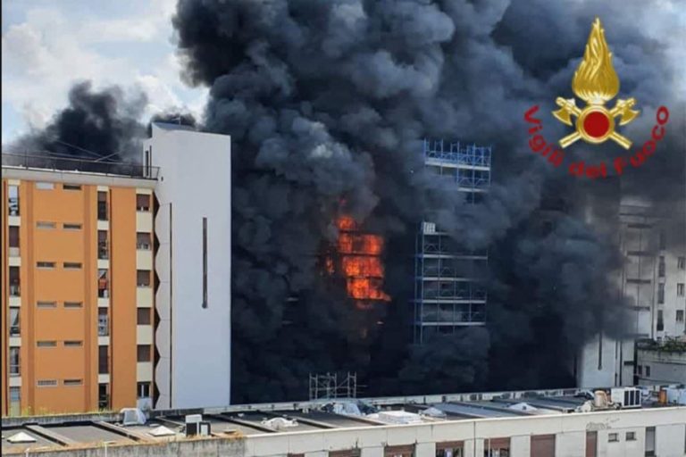 Italy |  One dead and 15 injured in fire in Rome