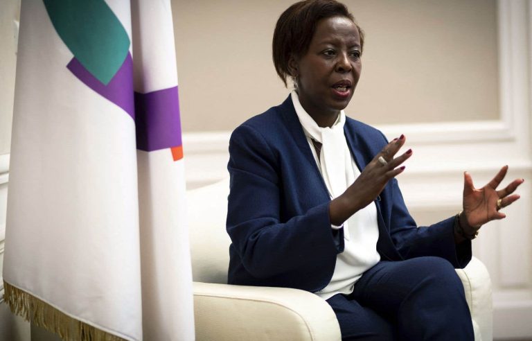 Louise Mushikiwabo complains of being threatened by Ambassador Stéphane Dion