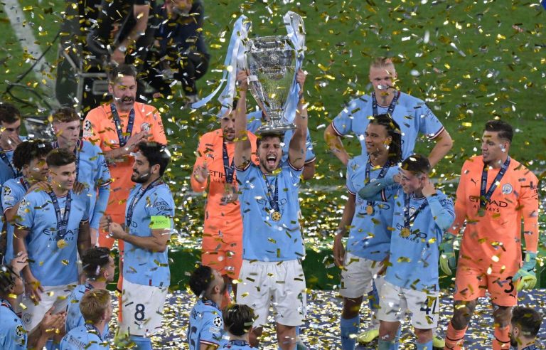 Manchester City win their first Champions League