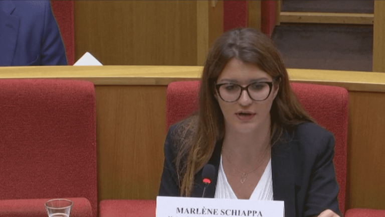 Marianne Fund: Marlène Schiappa interviewed by senators