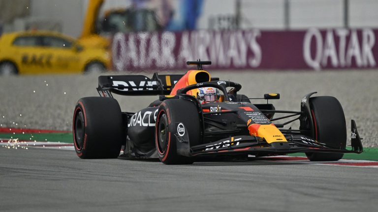 Max Verstappen on pole position in the Spanish Grand Prix, Charles Leclerc 19th in qualifying