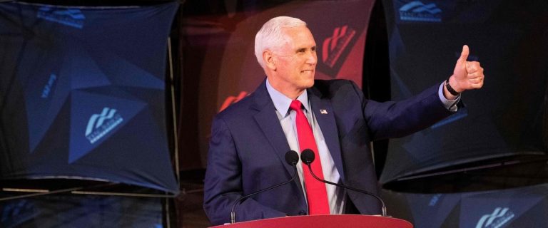 Mike Pence files his candidacy for the White House