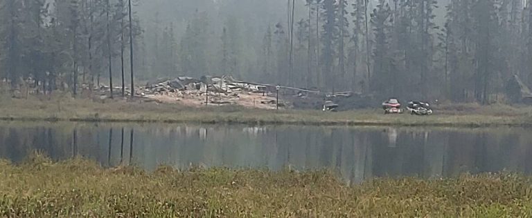 [PHOTOS] Chalet razed by forest fires: “It’s a part of us that went up in smoke”