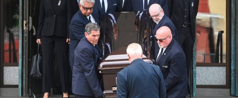 [PHOTOS] The leader of the Hells at the funeral of mafioso Francesco Del Balso