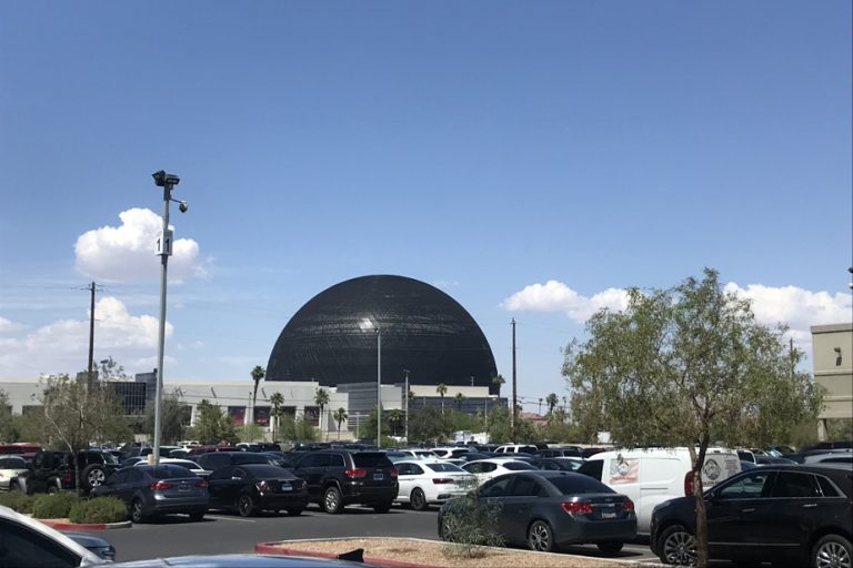 Postcard |  A UFO in the sky of Vegas