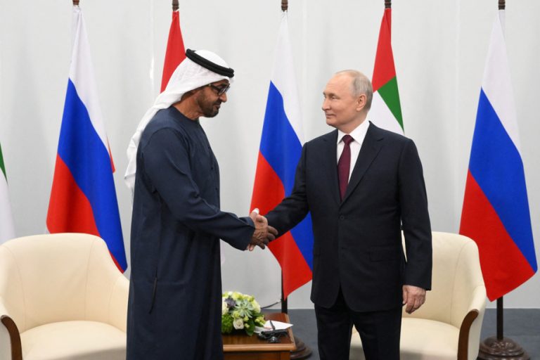 Putin and the leader of the Emirates praise their relations and talk about Ukraine