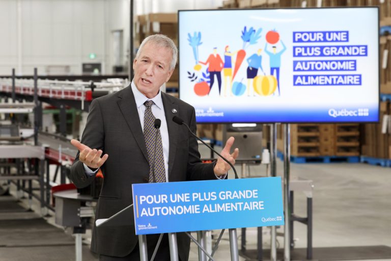 Quebec invests in food self-sufficiency