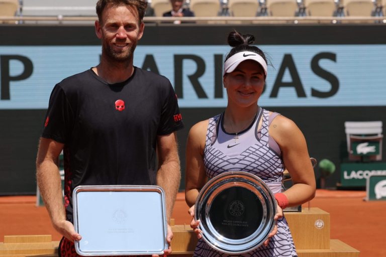 Roland Garros |  Bianca Andreescu loses in mixed doubles final