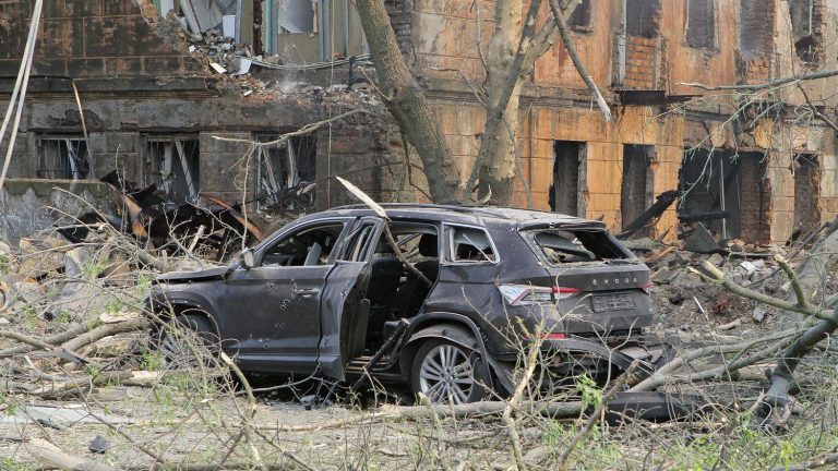 Russian shelling kills six in car near Seredyna-Buda