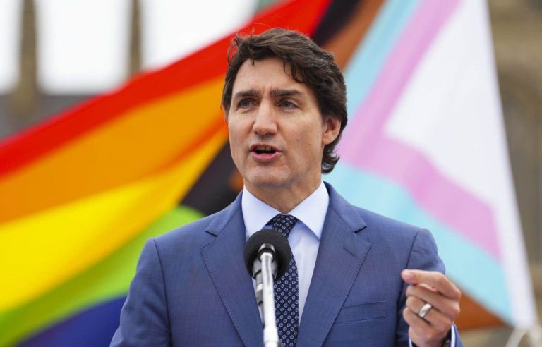 Schoolchildren without a Pride flag have one on the Hill says Trudeau