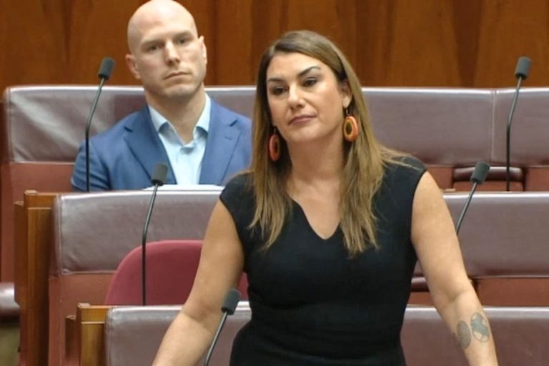 Senator denounces “sexual assault” in Australian parliament