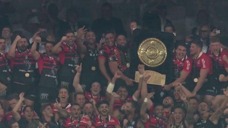 Stade Toulousain crowned champion of France by beating La Rochelle