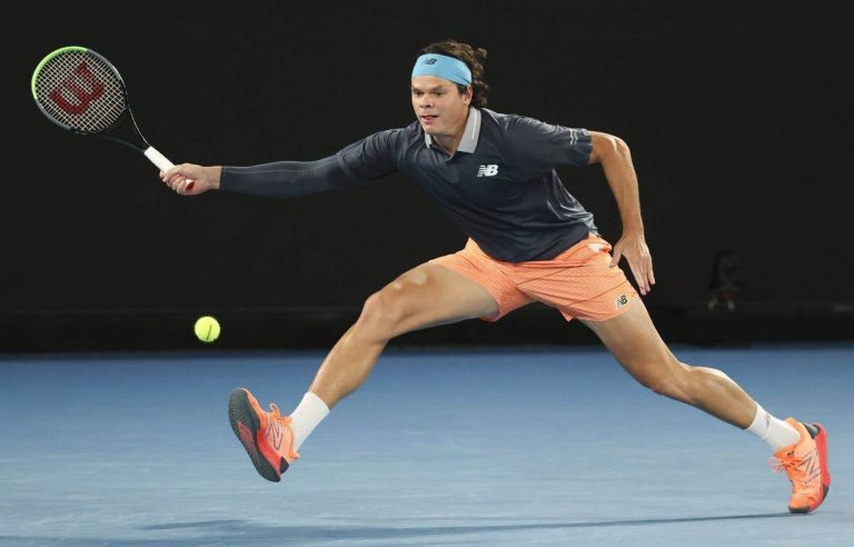 Tennis: Milos Raonic wins a first match in an ATP tournament since 2021