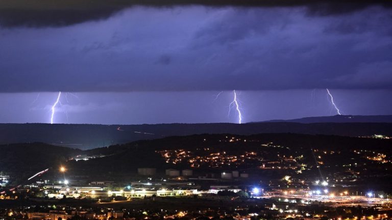 The Bouches-du-Rhône department placed on orange alert due to the risk of thunderstorms, rain and floods