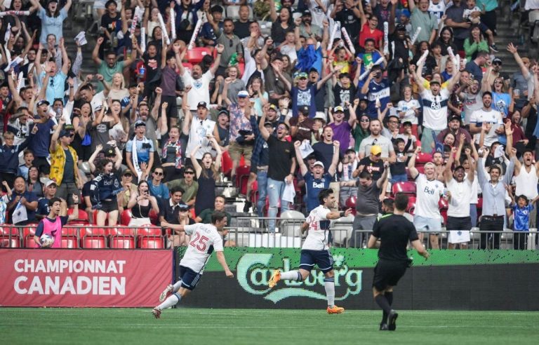 The Whitecaps defeat CF Montreal and remain Canadian champions