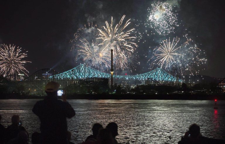 The first fireworks display of the International des Feux Loto-Québec 2023 is canceled due to smog