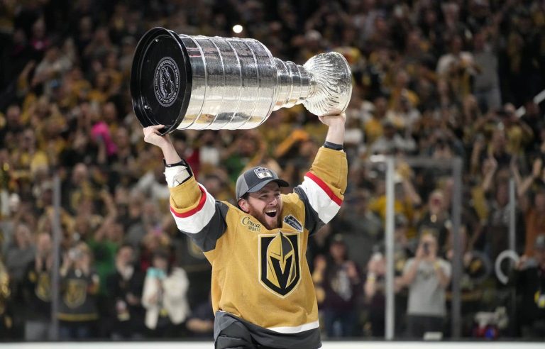 The original Golden Knights version played a key role in winning the Stanley Cup