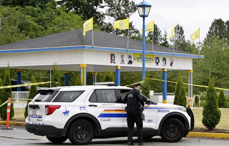 The president of a Sikh temple was shot and killed in Surrey, British Columbia