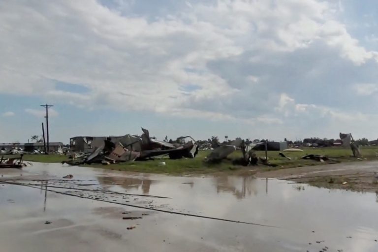 Tornado hits Texas town as thunderstorms threaten southern parts of the country