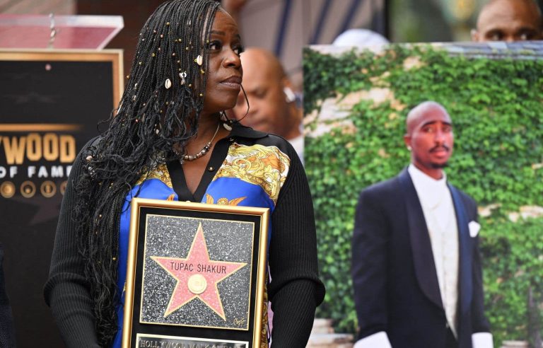 Tupac now has his star in Hollywood