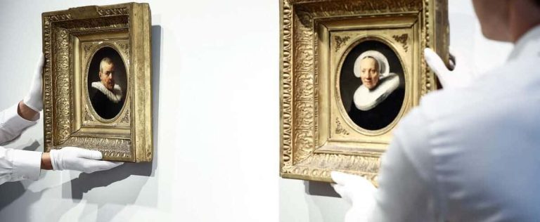 Two portraits of Rembrandt, hidden for 200 years, soon to be auctioned