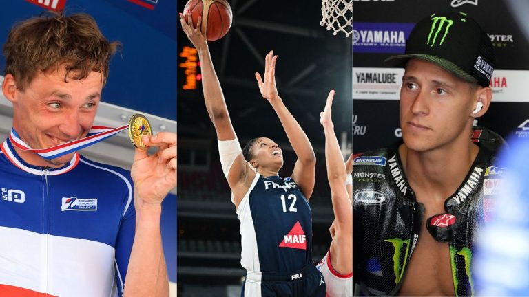 Valentin Madouas champion of France, Les Bleues in bronze at Eurobasket, Fabio Quartararo injured… What to remember from the sports weekend