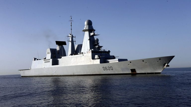 What does Helma-P look like, the new laser beam that will defend French Navy ships?