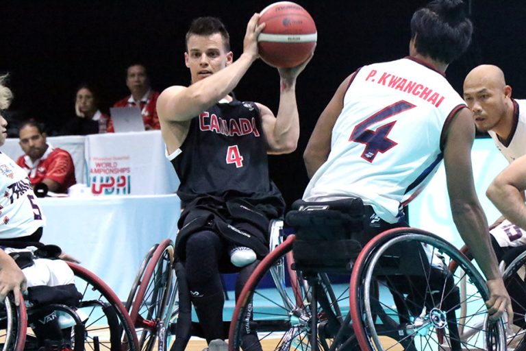 Wheelchair Basketball |  The Canadians claim a first victory at the World Championship