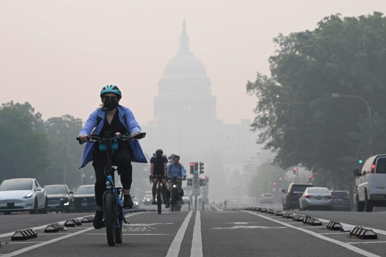 Wildfires in Canada |  Millions of Americans affected by pollution