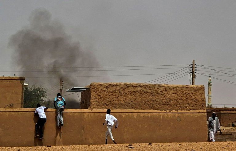 Witnesses report huge explosion near army HQ in Khartoum