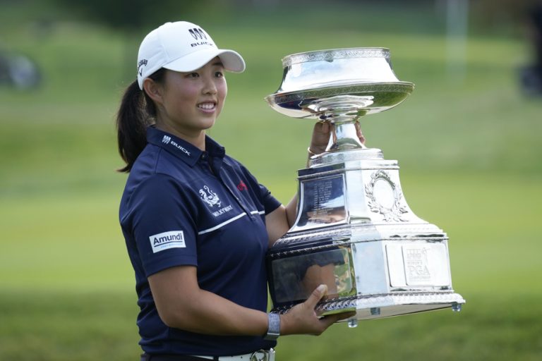 Yin Ruoning wins the LPGA Championship