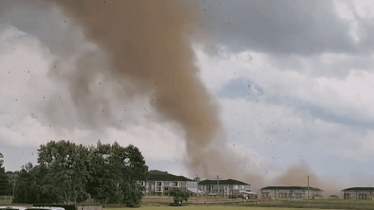 a devastating tornado in Indiana