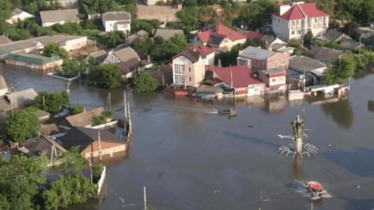 after the exposure of a dam, the victims are helpless