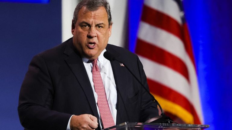 Former New Jersey Governor Chris Christie, candidate for the White House