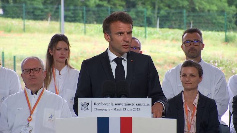 relocation of production, “white plan”, prevention… What to remember from Emmanuel Macron’s announcements