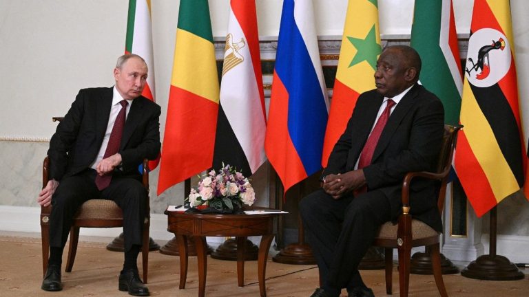 the African peace plan is “difficult to implement”, says Moscow