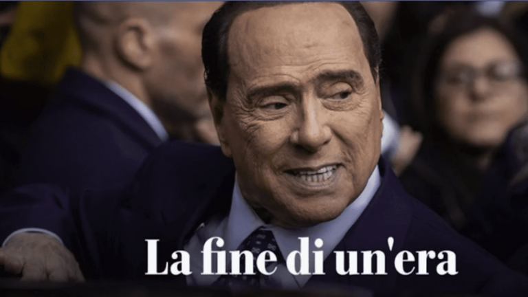 the Italians are in shock after the announcement of the death of Silvio Berlusconi