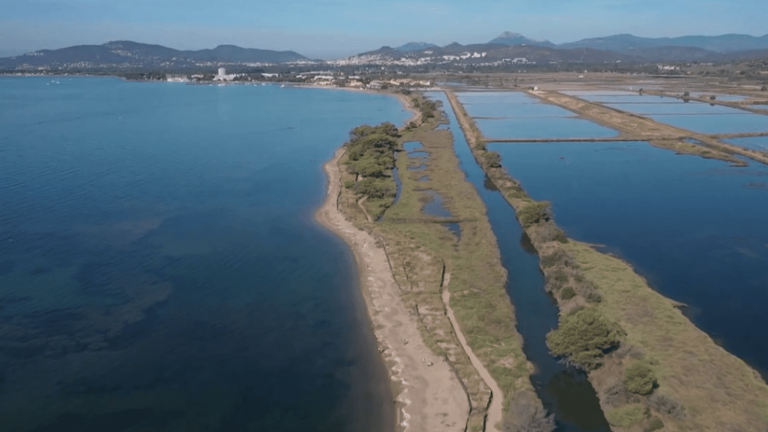 the Salins d’Hyères, a delicately balanced setting