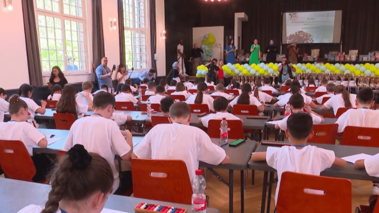 the little aces of mental calculation compete in Strasbourg