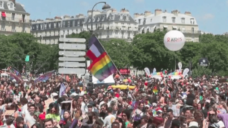 the pride march, the long struggle of LGBT people