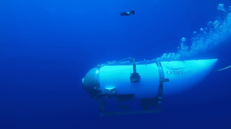 the submersible probably imploded at the start of the mission