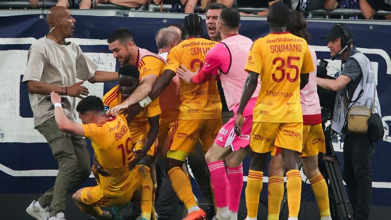 the supporter suspected of having assaulted a player is placed in police custody, the Bordeaux club has filed a complaint