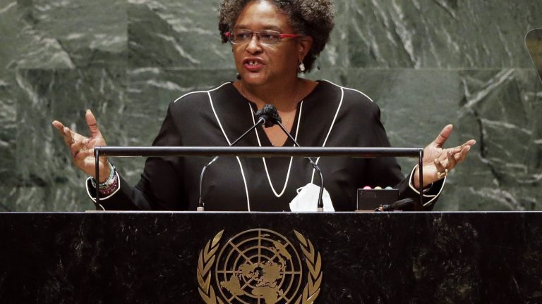 who is Mia Mottley, the Prime Minister of Barbados behind the Paris summit?