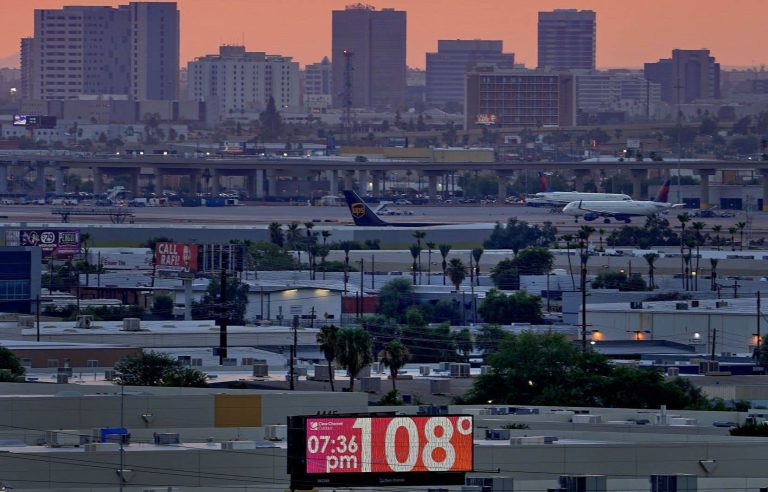 A dangerous heat wave hits the Southwest of the United States